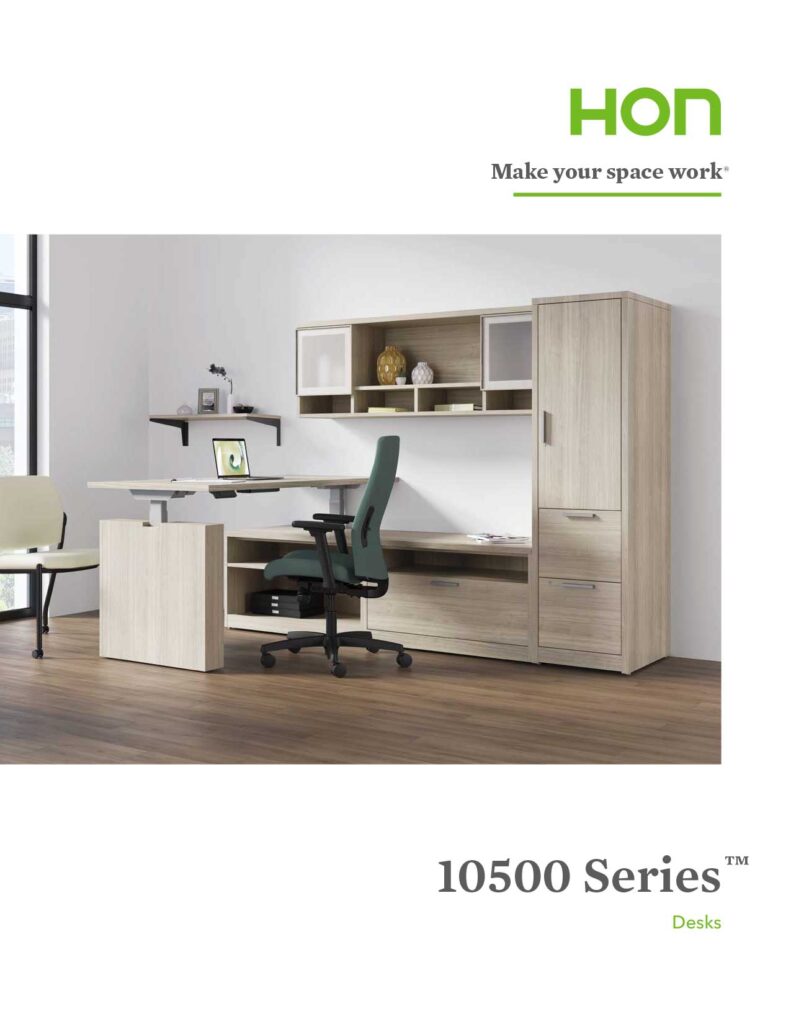 Hon 10500 Desking Series & Laminate Options