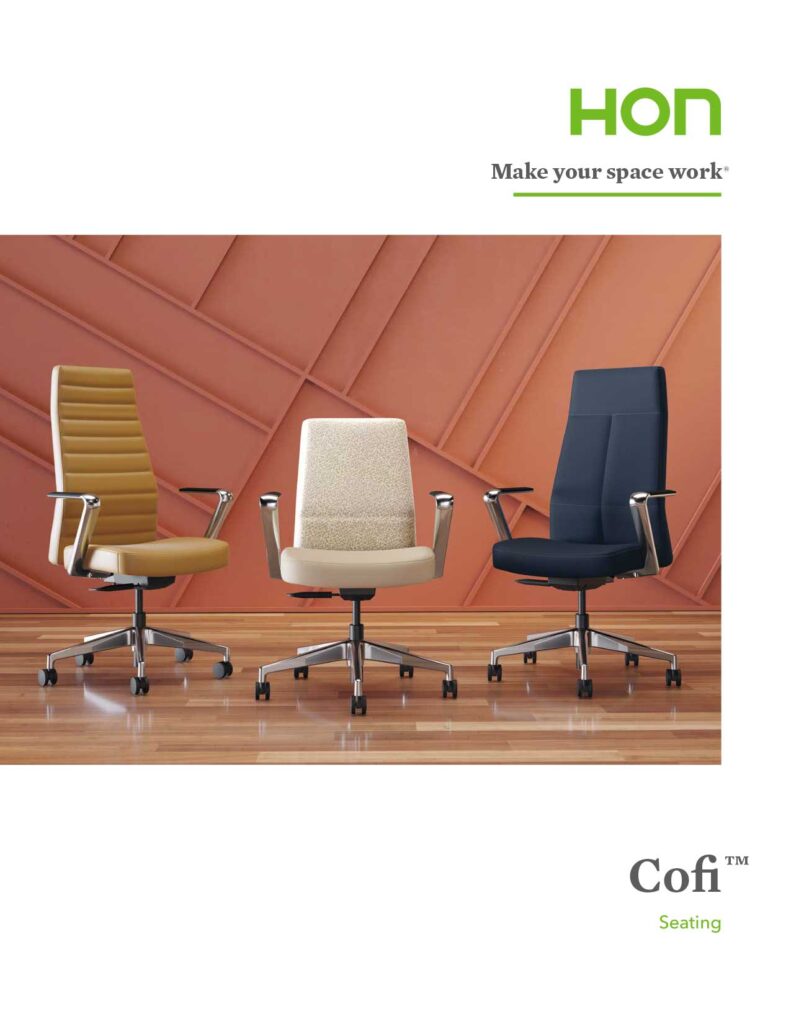 Hon Cofi Seating & Material Options